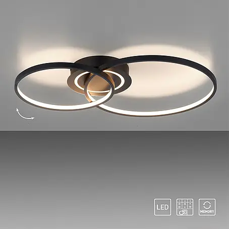Just Light  LED-Deckenleuchte ASMINA