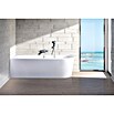 Ottofond Whirlpool Siesta Corner (178 x 78 cm, Sanitäracryl, Weiß, Light/Silent, Rechtsseitig) | BAUHAUS