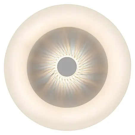 Just Light  Plafón LED redondo Vertigo
