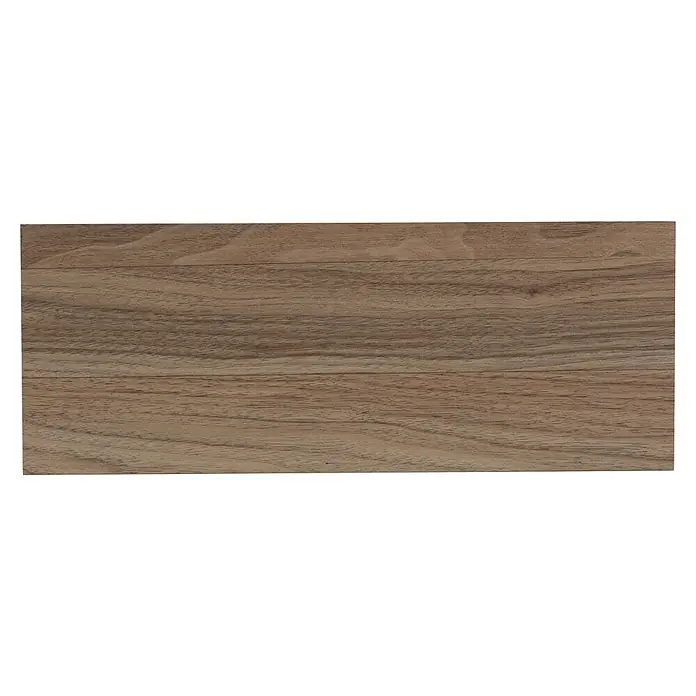 Paul Neuhaus Wandleuchte PALMA - 6,5 W, L x B x H: 32 x 6 x 12 cm, Holz, Sonstige - Detailaufnahme einer Holzoberfläche mit deutlicher Maserung. Die natürliche Textur und Farbgebung des Holzes kommen gut zur Geltung.