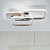 Just Light LED-Deckenleuchte SEVENT (41 W, L x B x H: 46 x 39,4 x 8,7 cm, Stahl, Warmweiß) | BAUHAUS