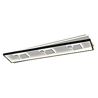 Paul Neuhaus Led-plafondlamp MAILAK (39 W, l x b x h: 97,5 x 30 x 5,5 cm, Wit, Warm wit)