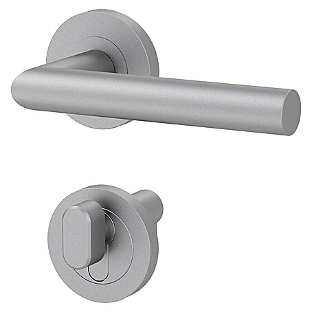 Diamond Doors Knaufzylinder WC/Bad für Bandseite EV1 (Baulänge innen: 16 mm, Baulänge außen: 21,5 mm, Anzahl Schlüssel: 0 Stk.)
