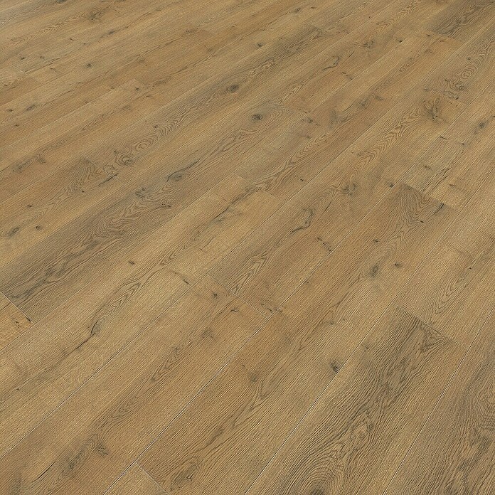 Living by Haro Laminat Sonderedition Eiche Lombardia (Eiche Lombardia, Landhausdiele, 1 282 x 193 x 7 mm) | BAUHAUS