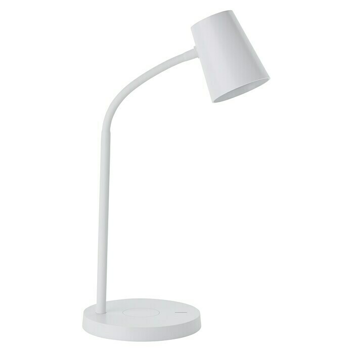 Brilliant LED-Tischleuchte Illa (6,5 W, L x B x H: 14,2 x 14,2 x 26 cm, Weiß, Warmweiß) | BAUHAUS