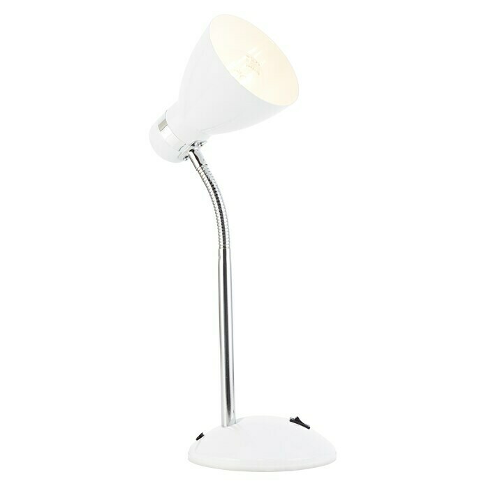 Brilliant LED-Tischleuchte Allison (L x B x H: 22 x 15,5 x 24,5 cm, Weiß) | BAUHAUS