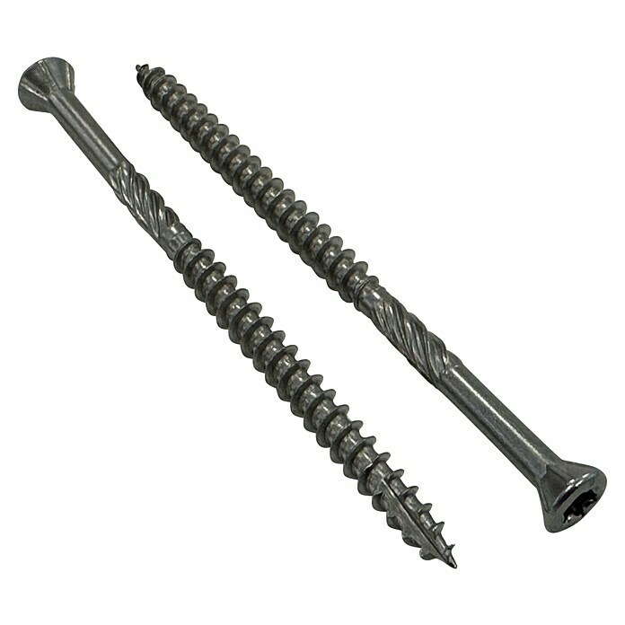 Profi Depot Tornillo autoperforante Turbo Drill (Diámetro: 4 mm, Largo: 40 mm, Acero inoxidable, TX para accionamientos TORX, Cabezal avellanado, 200 uds.)