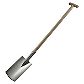 Gärtnerspaten (Arbeitsbreite: 29 cm, Silber, T-Stiel)