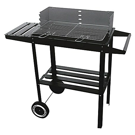 Grillstar Barbacoa de carbón Nevada (Superficie de la parrilla (An x Pr): 49 x 27 cm, Negro)