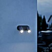 Steinel LED-Sensor-Außenwandleuchte SPOT DUO SC anthrazit (14,6 W, L x B x H: 17,5 x 24,7 x 9,8 cm, Anthrazit, Warmweiß) | BAUHAUS