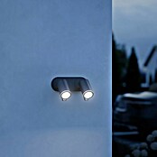 Steinel Aplique exterior LED con sensor SPOT DUO SC (14,6 W, L x An x Al: 17,5 x 24,7 x 9,8 cm, Antracita, Blanco cálido) | BAUHAUS
