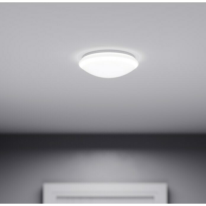 Eglo Fraioli-Z LED-Deckenleuchte (34 W, L x B x H: 105,5 x 12 x 6,5 cm,  Nickel-matt, RGB) | BAUHAUS