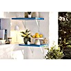 Stabilit Escuadra de soporte (250 x 30 x 150 mm, Carga soportada: 300 kg, Acero, Blanco)