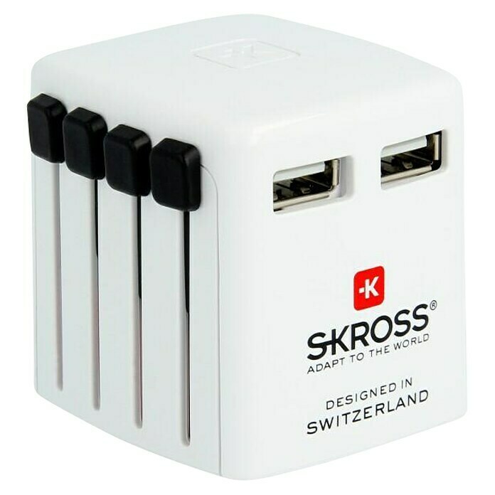Skross Reiseadapter World USB Charger