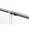 GME Mampara de ducha frontal corredera Twenty (165 x 195 cm, Espesor de vidrio: 6 mm, Cromo) | BAUHAUS