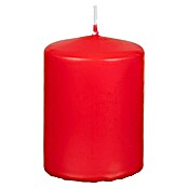 Stumpenkerzen-Set Safe Candle (4 Stk., Ø x H: 6 x 8 cm, Rubin) | BAUHAUS