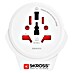 Skross Adaptador de viaje con USB-A 