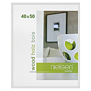 Nielsen Holzrahmen Zoom (40 x 50 cm, Weiß)
