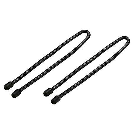 Inofix Bridas para cables Magic Tie (2 ud., 25 cm, Negro)