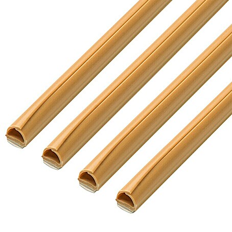 Inofix Cablefix Guía pasacables (Largo: 1 m, Beige, 4 ud.)