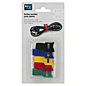 Inofix Cinta de velcro para cables (5 ud., 20 cm, Multicolor) | BAUHAUS