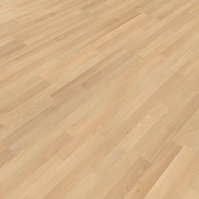 Living by Haro Laminat Sonderedition - Buche, Schiffsboden, 1.282 x 193 x 7 mm - Helles Holzlaminat mit natürlicher Maserung, ideal für moderne Innenräume. Das Laminat sorgt für eine warme und einladende Atmosphäre.