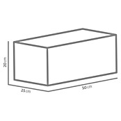 EHL Planomur Mauerstein Normalstein (Anthrazit, 50 x 25 x 20 cm, Beton)