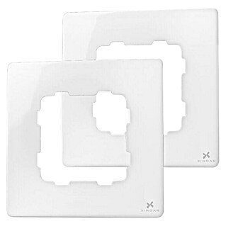 Xunzel Marco protector pack 2 (Blanco, x 1, Plástico, Montaje en la pared)