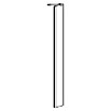 Camargue Vario Duschwand-Seitenteil S17 (20 x 195 cm, Beschichtet, Stärke: 6 mm, Silber)