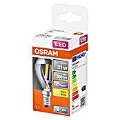 Osram Star LED svjetiljka (4 W, Boja svjetla: Topla bijela, Bez prigušivanja, Okruglo)