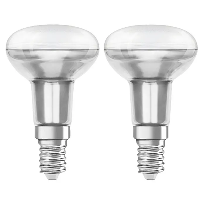 Osram Star LED-Lampen Set - E14, Nicht Dimmbar, Warmweiß, 210 lm, 2,6 W, 2 Stk. - Zwei Reflektorlampen mit E14-Gewinde, ideal für gezielte Beleuchtung und stimmungsvolle Akzente in jedem Raum. Energiesparend und langlebig.