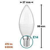 Osram Star LED svjetiljka (E14, 5,5 W, null, 470 lm)