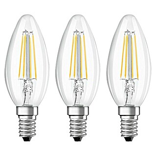 Osram Star LED žarulja (4 W, E14, Neutralno bijelo, Bez prigušivanja, 3 Kom., U obliku svijeće)