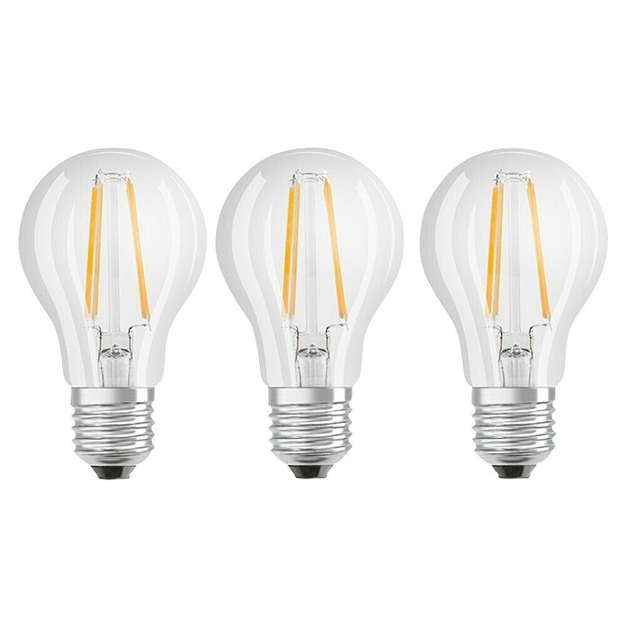 Osram Star LED svjetiljka (6,5 W, E27, Neutralno bijelo, Bez prigušivanja, 3 kom)
