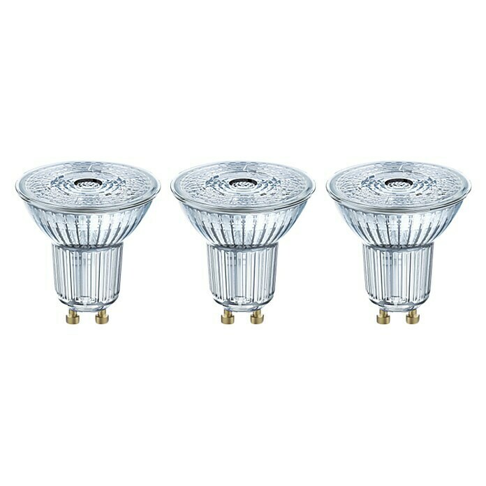 Osram Star LED-Lampen Set Reflektor GU10 (GU10, Nicht Dimmbar, Warmweiß, 230 lm, 2,6 W, 3 Stk.) | BAUHAUS