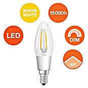 Osram Superstar LED žarulja  (E14, Može se prigušiti, Topla bijela, 470 lm, 4,5 W, Oblik svjetiljke: Svijeća) | BAUHAUS