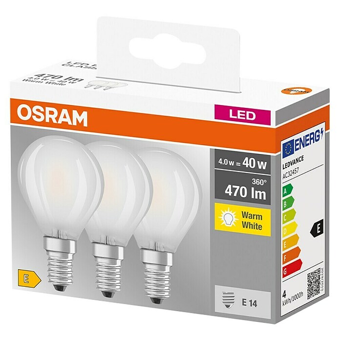 Osram Star LED svjetiljka (E14, 4 W, 470 lm)