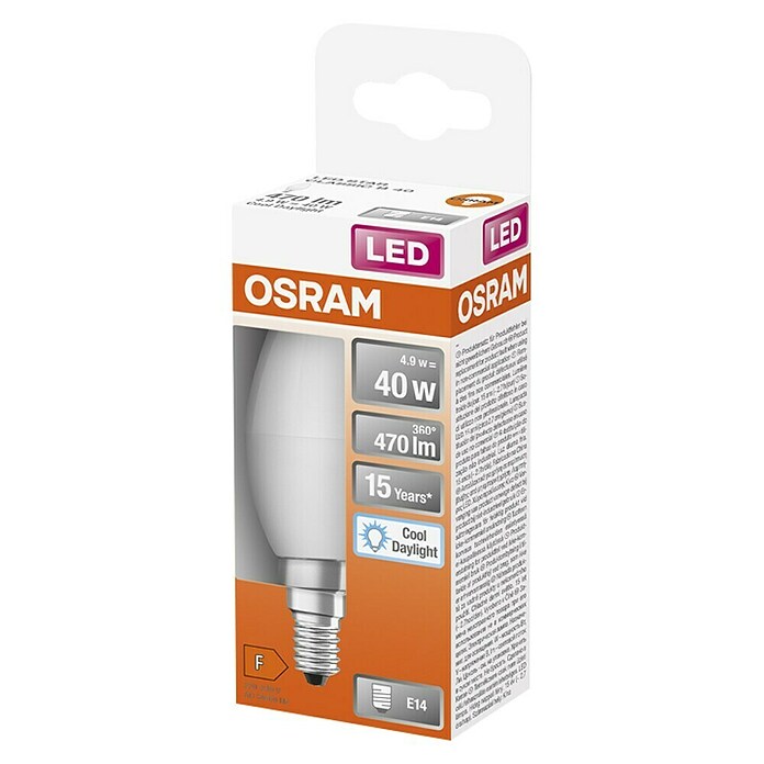 Osram Star LED svjetiljka (E14, 5,5 W, null, 470 lm)