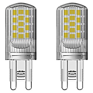 Osram Star LED-Lampen Set Pin G9 (G9, Nicht Dimmbar, Warmweiß, 470 lm, 3,8 W, 2 Stk.)