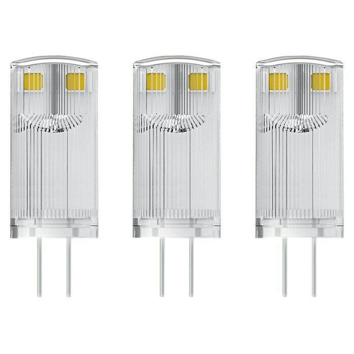 Osram Star LED-Lampen Set Pin G4 MR16 (G4, Nicht Dimmbar, Warmweiß, 100 lm, 0,9 W, 3 Stk.) | BAUHAUS