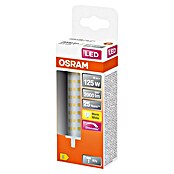 Osram Superstar Bombilla LED (15 W, R7s, Color de luz: Blanco cálido, Intensidad regulable, Redondeada)