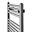 Ximax Badheizkörper C1 (60 x 91,6 cm, Anschlüsse: Unten mittig, 375 W, Chrom)