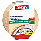 Tesa Malerband für Rundungen (25 m x 38 mm)