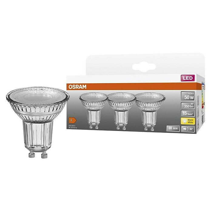 LUILED GU10 LED, 10W 900 Luen Leuchtittel, 4000K Neutralweiß Birne
