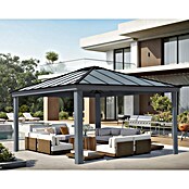 Palram – Canopia Standard-Pavillon Dallas (B x T: 422 x 484 cm, Material Gestell: Aluminium, Anthrazit) | BAUHAUS