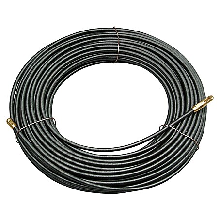 Einziehband (Stahl, Länge: 10 m, Durchmesser: 3,7 mm)