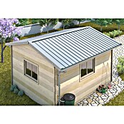 Sarei Piccolo Dachblech Fassadenblech (118 cm x 58,5 cm x 0,6 mm, Natur)