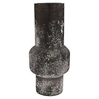 Vase Frost (Ø x H: 14 x 30 cm, Glas, Schwarz)