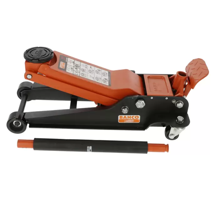 Bahco Hydraulischer Rangierwagenheber BH13000 - Hubhöhe: 90 mm - 550 mm
