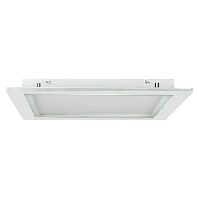 Eglo LED-Deckenleuchte Padrogiano - L x B x H: 59,5 x 59,5 x 0,5 cm, 35,5 W, Kaltweiß - Moderne LED-Deckenleuchte mit weißem Rahmen und heller, gleichmäßiger Ausleuchtung für Innenräume. Ideal für Büro oder Wohnbereich.